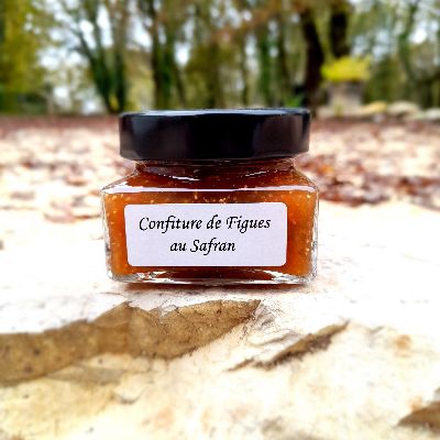 CONFITURE DE FIGUES AU SAFRAN BIO 190G