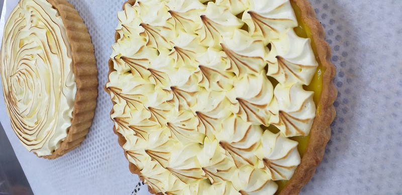 TARTELETTE CITRON SAFRAN MERINGUEE BIO