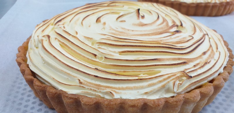 TARTELETTE CITRON SAFRAN MERINGUEE BIO