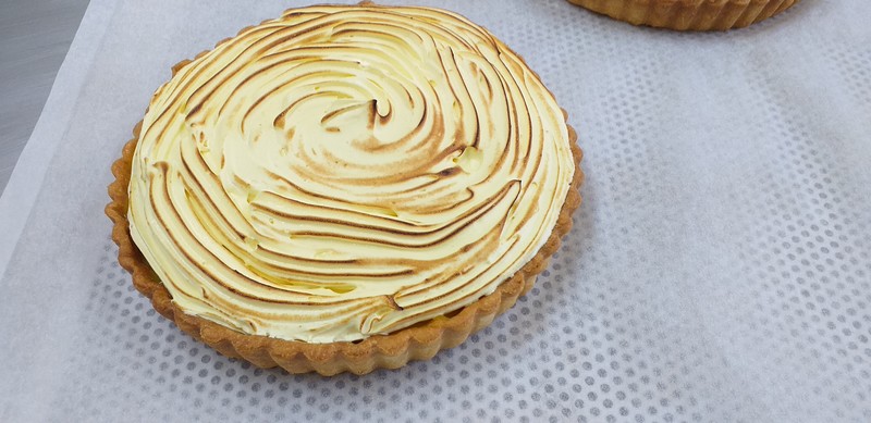 TARTE CITRON SAFRAN MERINGUEE 4 PERSONNES