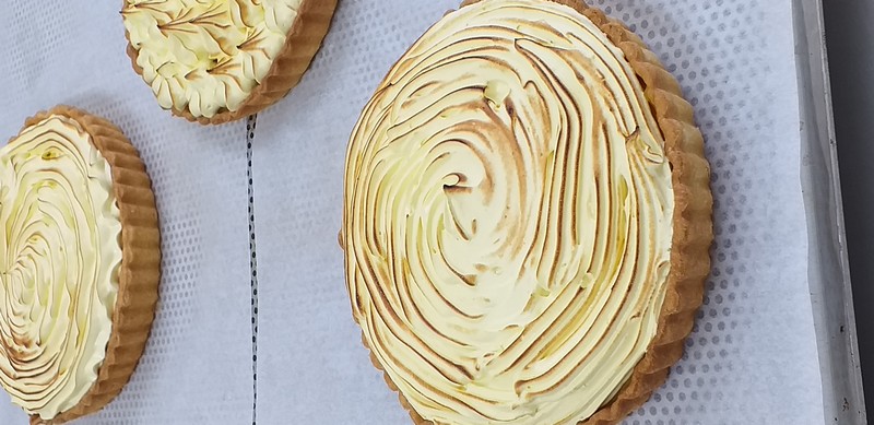 TARTE CITRON SAFRAN MERINGUEE 6 PERSONNES