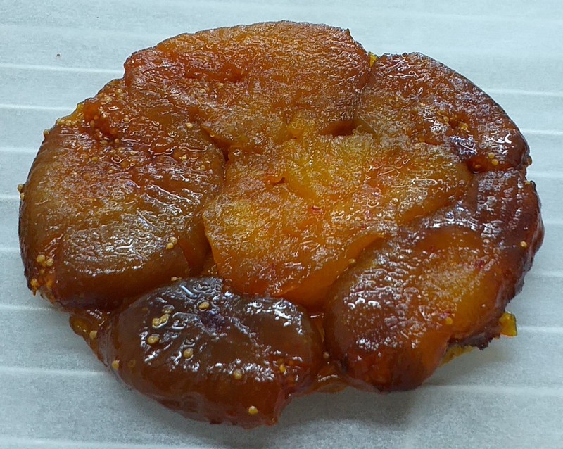 TARTELETTE FAÇON TATIN FIGUES SAFRAN