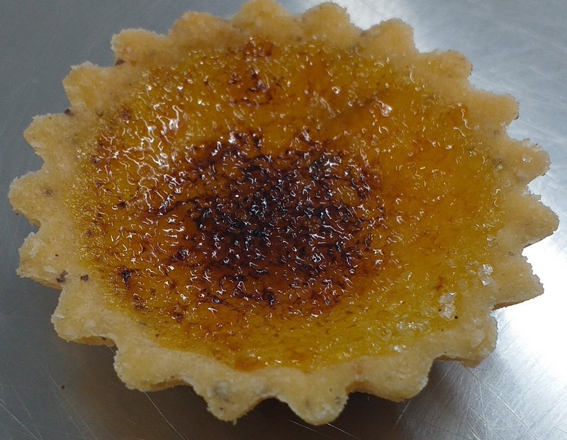 MIGNARDISE CREME BRULEE VANILLE SAFRAN